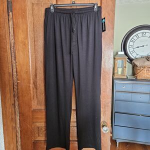 Daresay Mens Size 2XL Black Pocketed Drawstring Straight Pajama Lounge Pants NWT